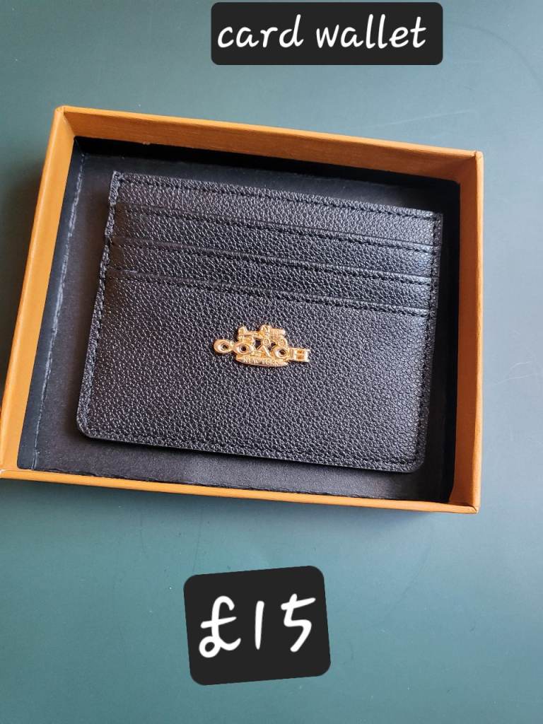 Coach card wallet 