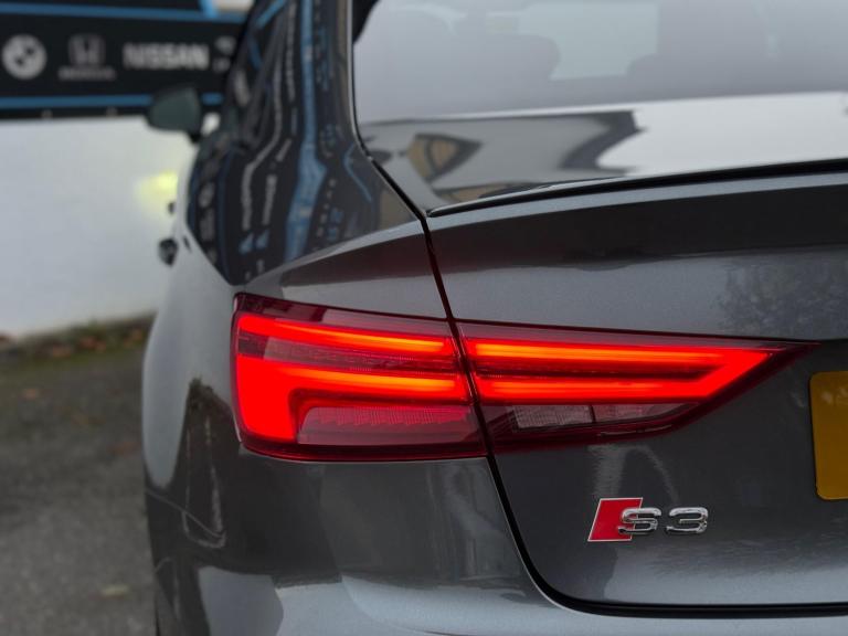 2018 Audi S3 2.0 TFSI Black Edition S Tronic quattro Euro 6 (s/s) 4dr SALOON Petrol Automatic