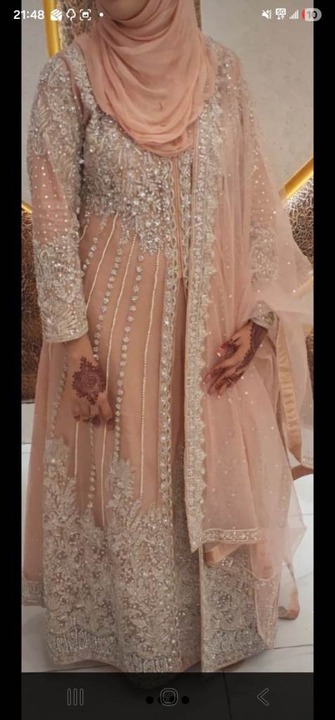 Beautiful Pink Asian Traditional Wear Dress – As Good As New
