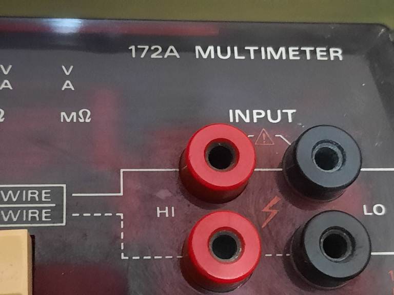 Keithley multimeter 172a 