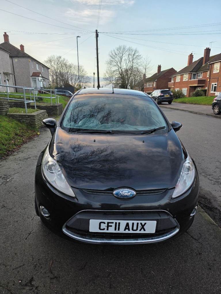 2011 Ford Fiesta 1.6 Petrol Automatic – Black, MOT 2027, Great Condition