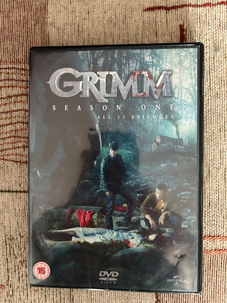 DVD boxset Grimm season one complete all 22 episodes 