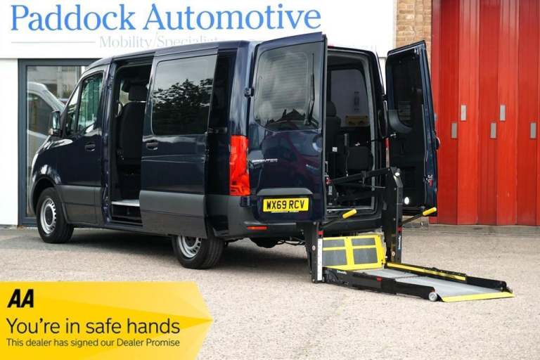 Mercedes Sprinter 316CDI Automatic, Disabled Wheelchair Accessible Vehicle, WAV.