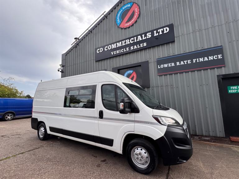 2018 Peugeot Boxer 2.0HDI L3 H2 PROFESSIONAL 7 Seat Welfare Unit Mess Van Air/Con Euro 6 PANEL VA...
