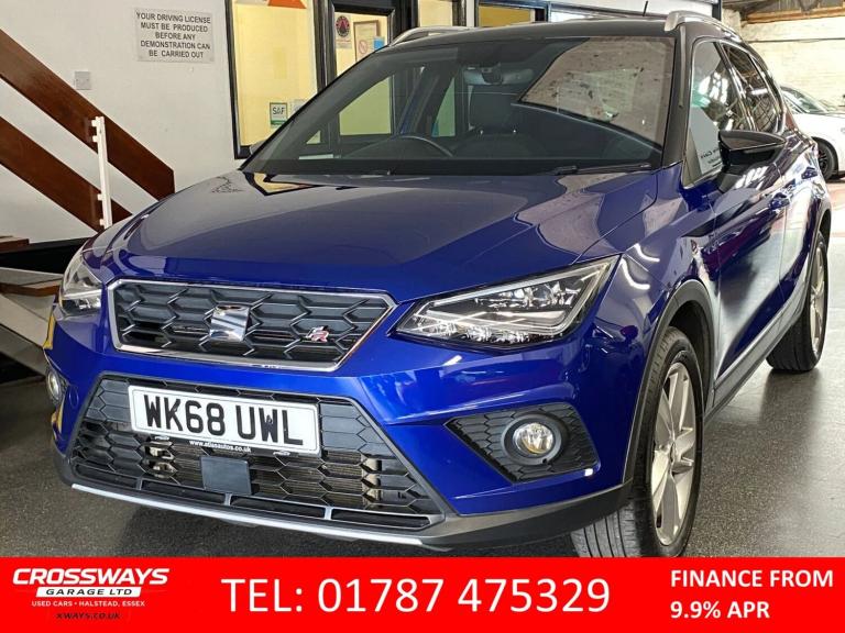 2018 SEAT Arona 1.0 TSI GPF FR SUV 5dr Petrol DSG Euro 6 (s/s) (115 ps) SUV Petrol Automatic