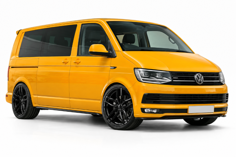20" Gloss Black Alloy Wheels & Tyres – 5x120 – VW Transporter / BMW / Tesla and other cars. SALE
