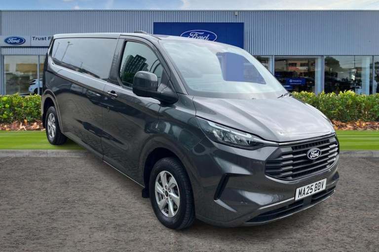 2025 Ford Transit Custom 280 Limited AUTO L2 LWB FWD 2.0 EcoBlue 136ps, PLYLINED, REAR VIEW CAMER...