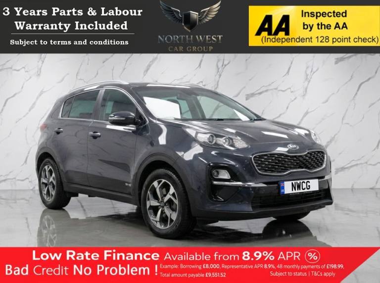 2018 Kia Sportage 1.6 T-GDi 2 SUV 5dr Petrol Manual AWD Euro 6 (s/s) (174 bhp) ESTATE Petrol Manual
