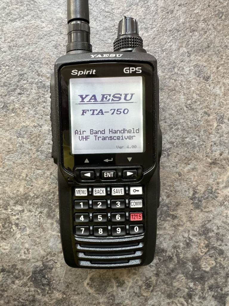 Yaesu FTA-750 Air Band Transciever - Spirit GPS