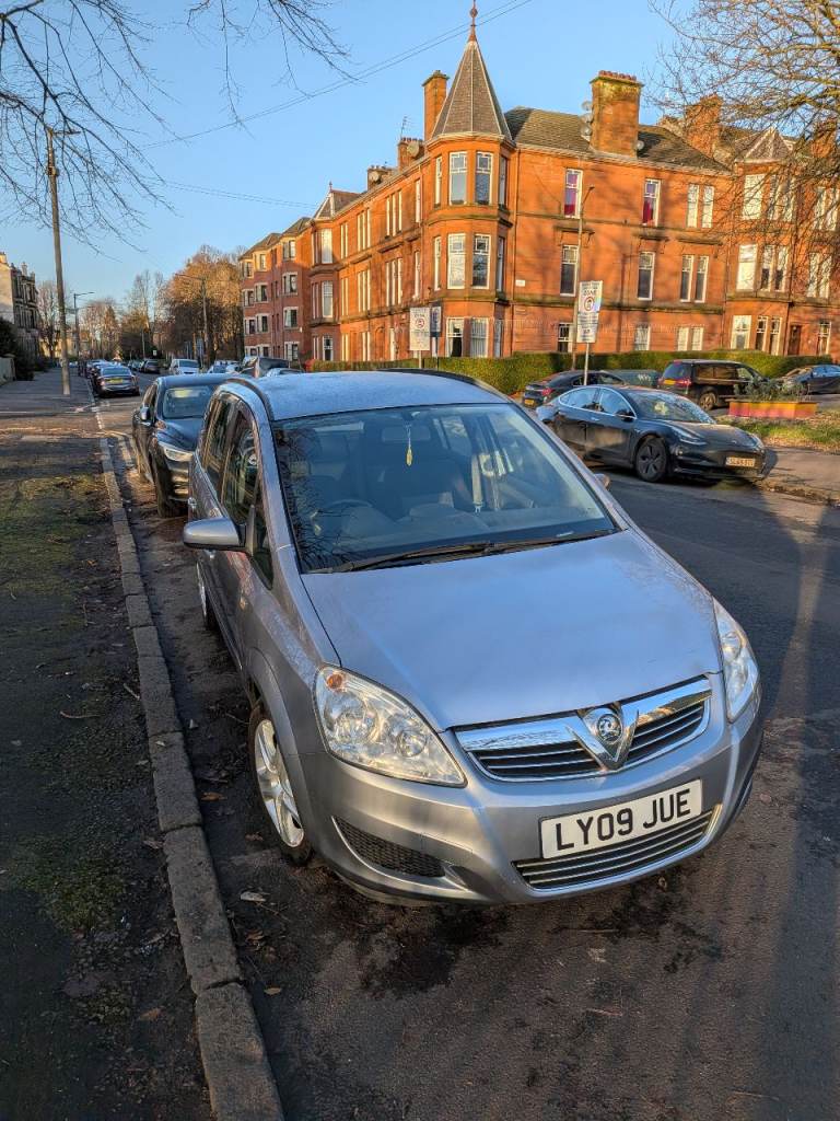 Vauxhall, ZAFIRA, MPV, 2009, Manual, 1598 (cc), 5 doors