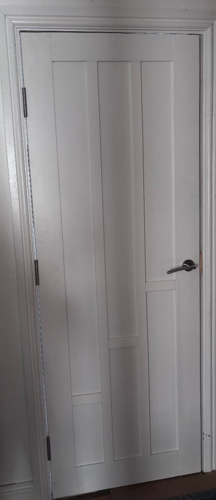 5x BRAND NEW LPD Coventry White 6-Panel Fire Doors FD30 (726 x 2040 x 44mm)