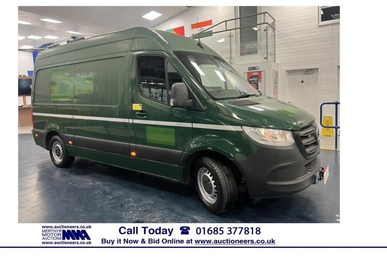 2019 Mercedes-Benz Sprinter 316 L2 2.2CDI 163PS MWB WORKSHOP VAN C/W INVERTER & WELDER (EURO 6) -...