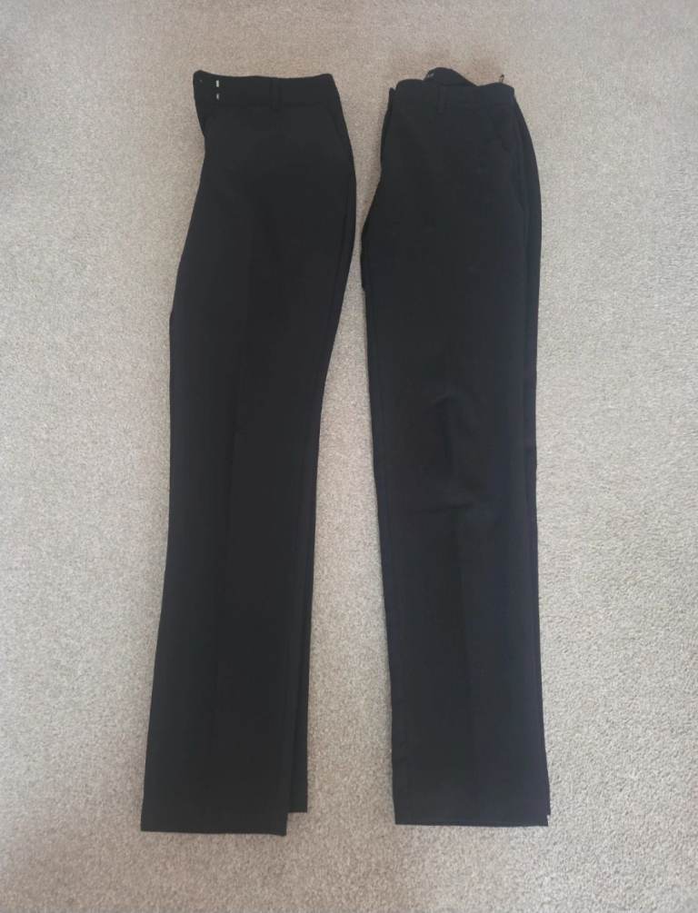 Two Pairs of Black Trousers – Good Condition