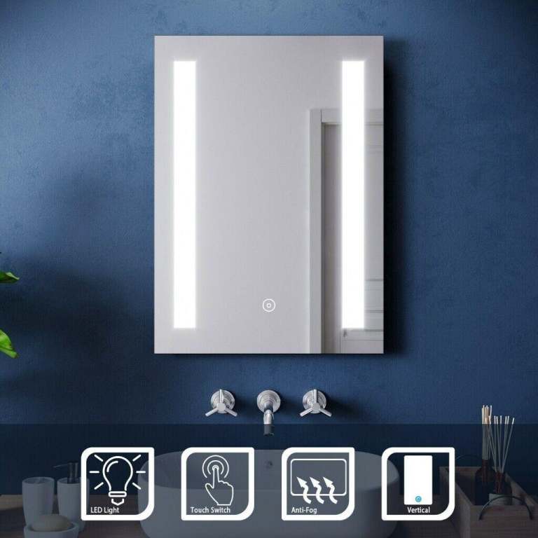 LED Bathroom Mirror 500 X 700mm