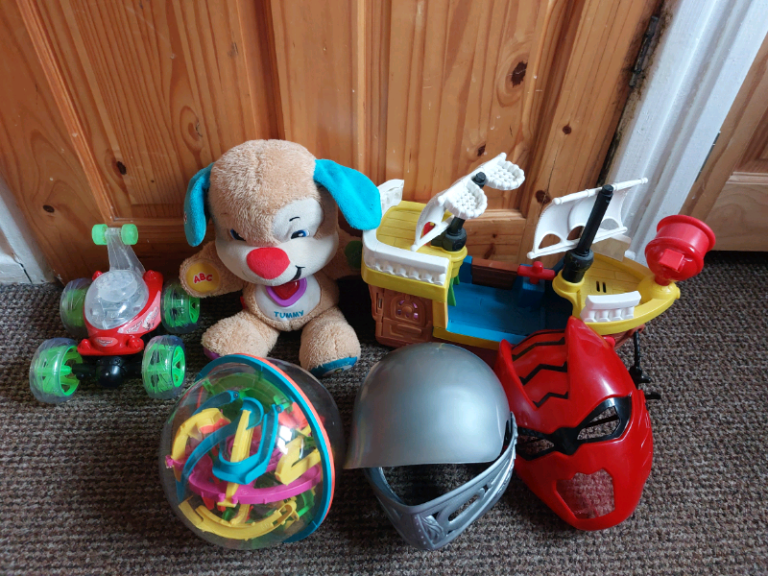 boys different toys