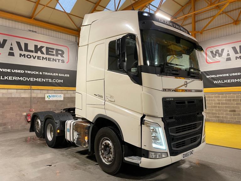 VOLVO FH 500 V.4 GLOBETROTTER *EURO 6* 6X2 TAG AXLE TRACTOR UNIT – DX65 SNZ