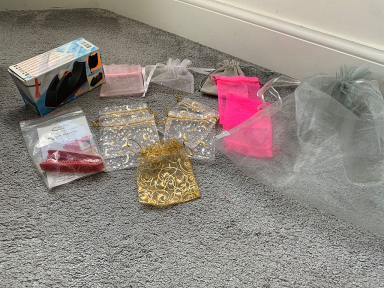 Free used organza bags