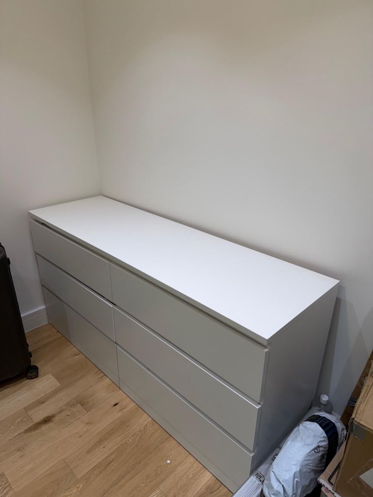 IKEA Malm Chest of 6 Drawers