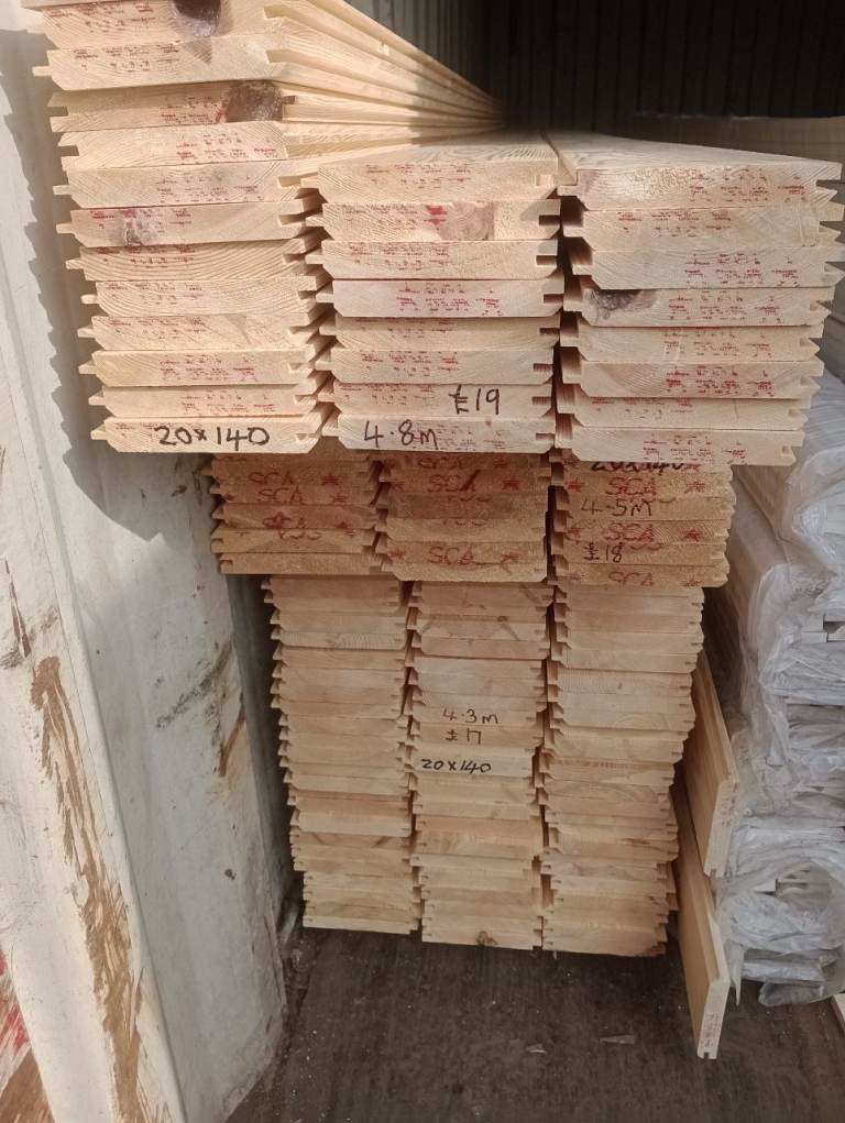 Timber vgroove floor board 