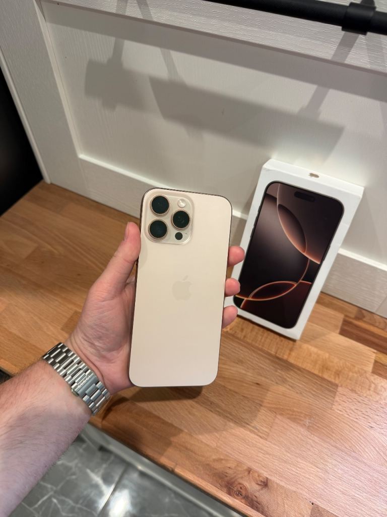 iPhone 16 Pro Max, 256GB, Desert Titanium