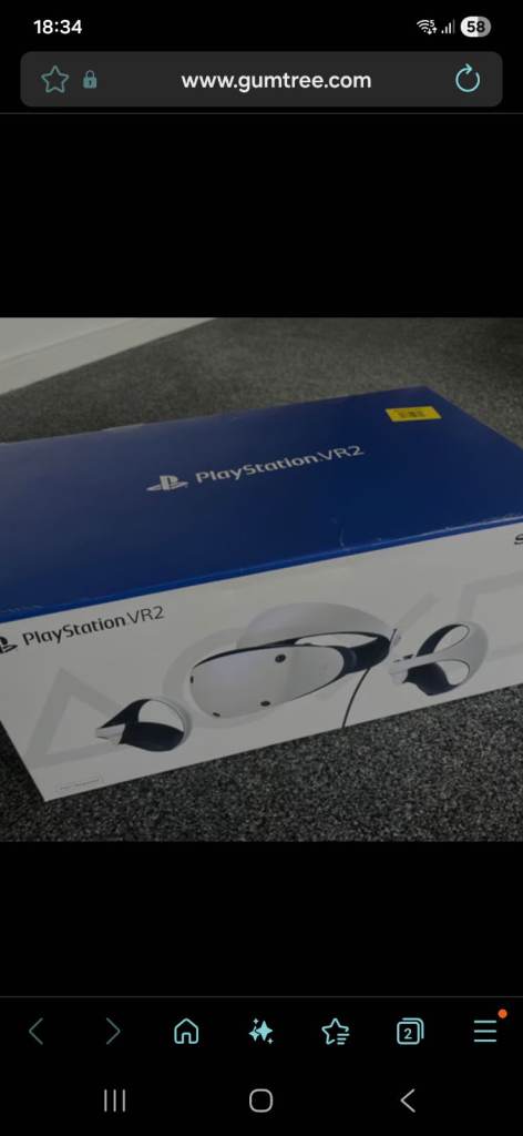 image for SONY PSVR2 HEADSET 
