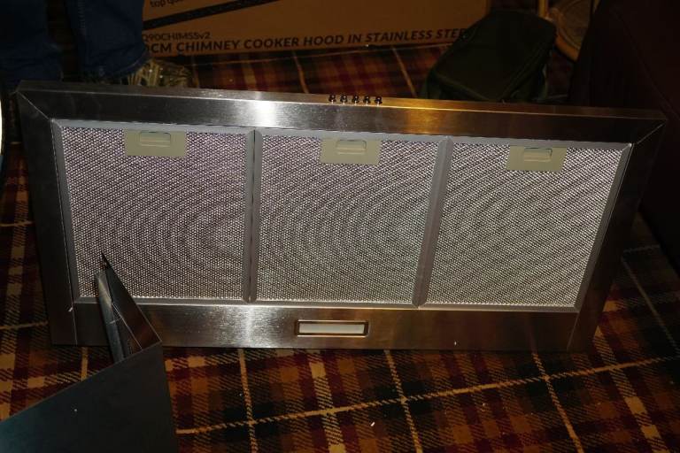 Cooker Hood Stainless Steel 90CM Wide