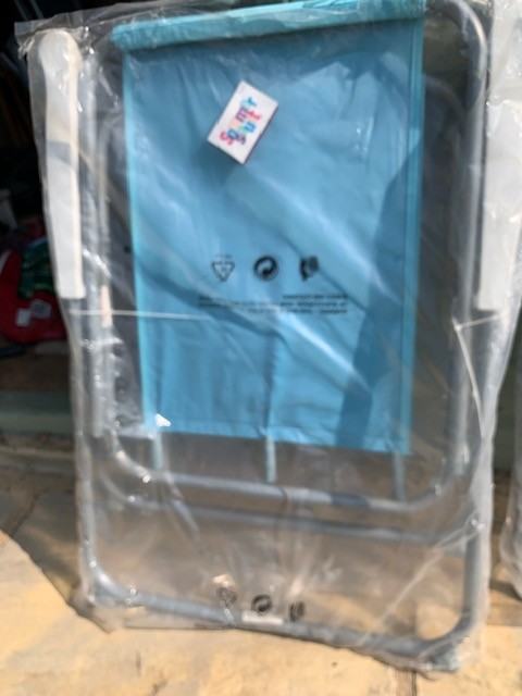 CHILDRENS  FOLDING GARDEN  CHAIRS -    2- NEW AND UNUSED IN ORIGINAL PACKAGING