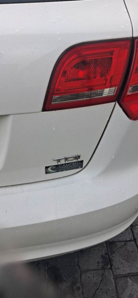 WHITE AUDI A3 SPORT TDI 