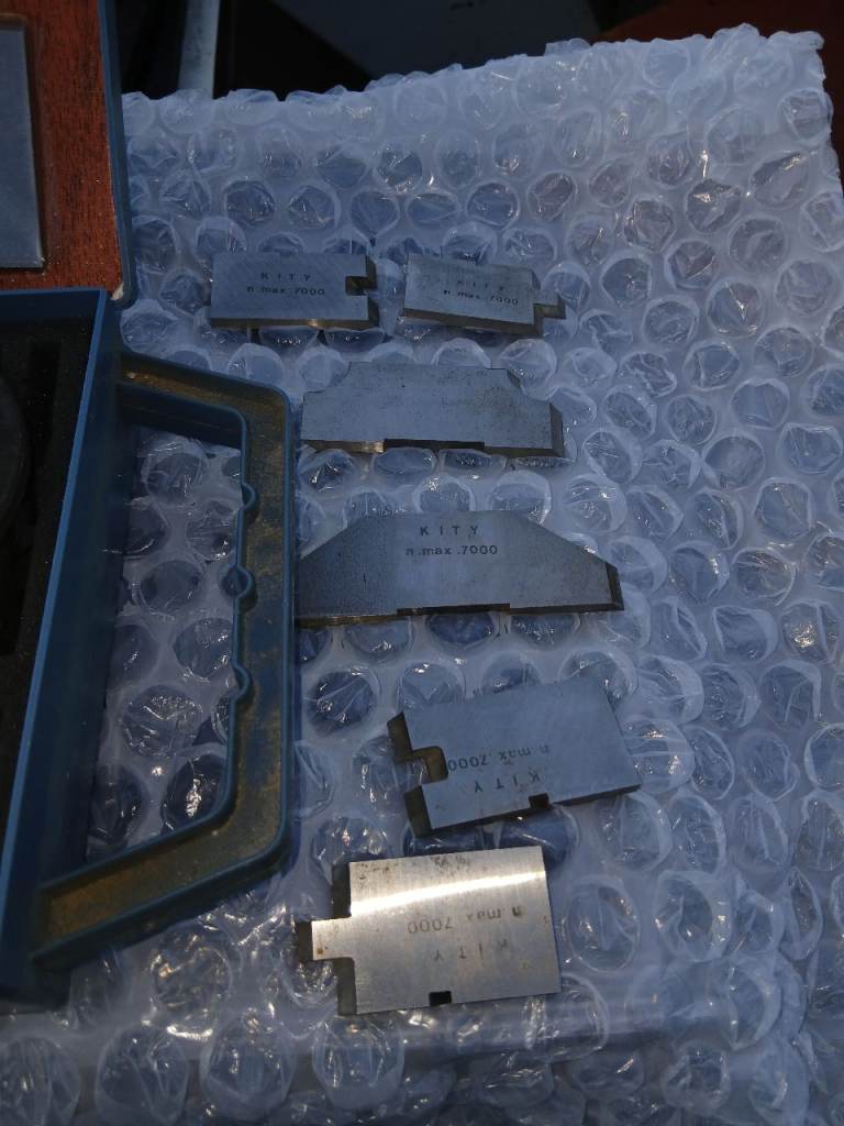 KITY SPINDLE MOULDER CUTTER BLOCK & CUTTERS