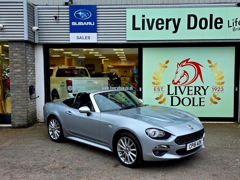 2018 Fiat 124 Spider 1.4 Multiair Lusso 2dr CONVERTIBLE PETROL Manual