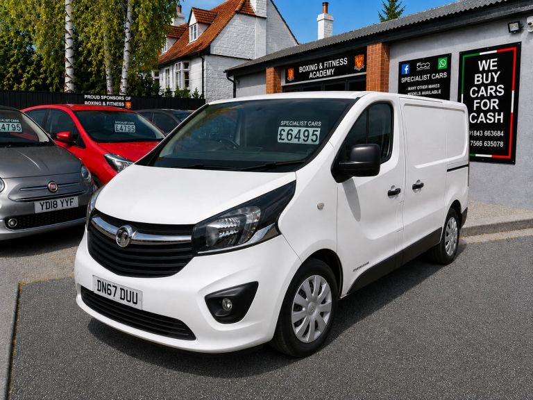 2017 Vauxhall Vivaro 2900 1.6CDTI 120PS Sportive H1 Van PANEL VAN Diesel Manual