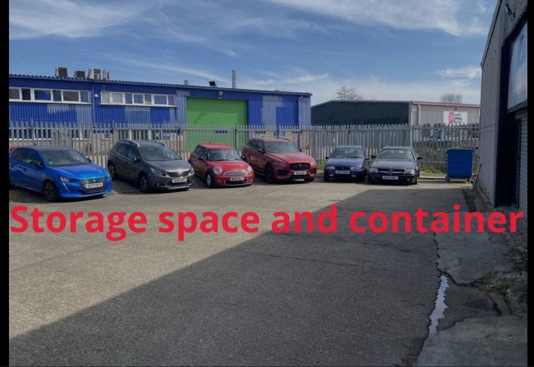 Container and yard space for rent