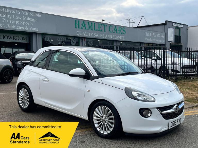 2016 Vauxhall Adam 1.4i GLAM Hatchback 3dr Petrol Manual Euro 6 (87 ps) Petrol