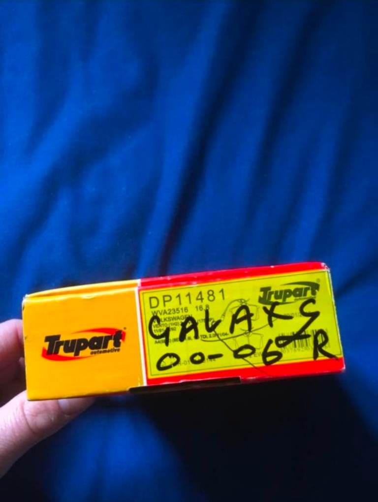 Brake pads and discs