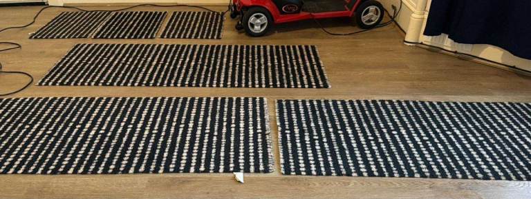 Runner and mat x3 sets