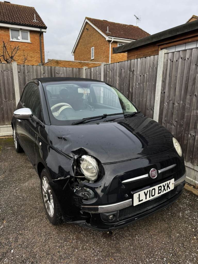 Fiat, 500, Convertible, 2010, Manual, 1368 (cc), 3 doors