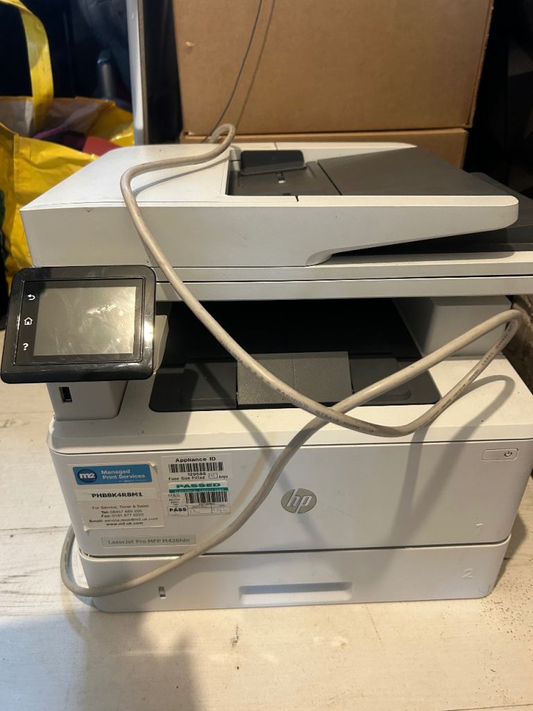 HP LaserJet Pro MFP M426fdn Printer – Good Condition