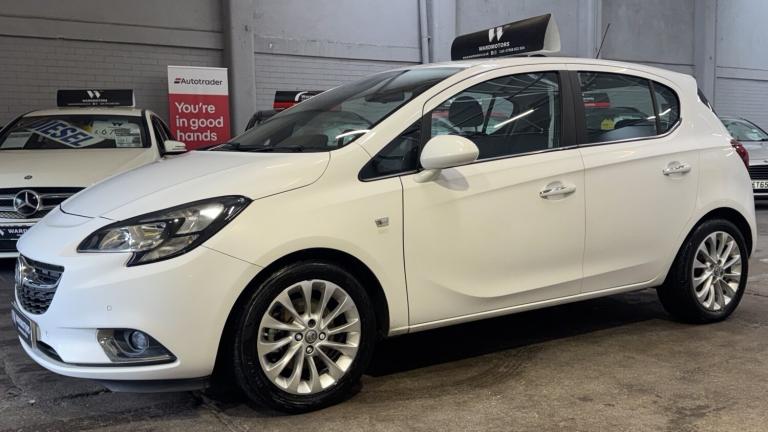 VAUXHALL CORSA 1.4 i Turbo ecoFLEX SE White 5dr 8 STAMPS+LOWTAX+CRUISE+DAB 2015