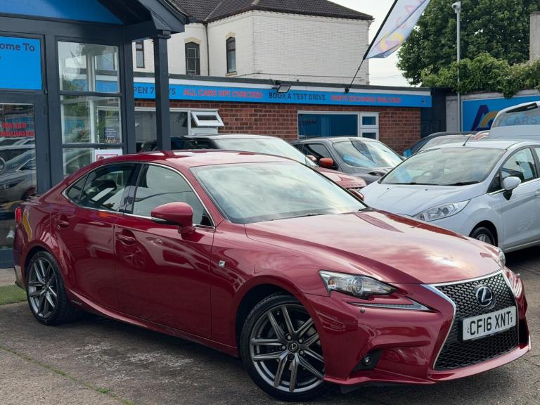 Lexus IS 2.5 300h F Sport Saloon 4dr Petrol Hybrid E-CVT Euro 6 (s/s) (223 ps) Petrol/Electric Hy...