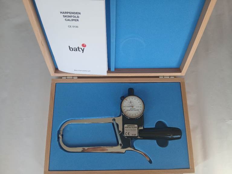Harpenden Skinfold Caliper by Baty – As Good As New, with Case