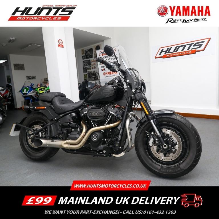 2019 '19 Harley-Davidson FXFBS Fat Bob 114. Stage 1, Kerker Pipes & More £11,995