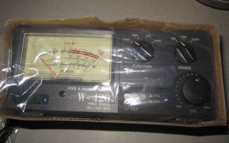 WATSON W-420 VHF / UHF SWR POWER METER - HAM RADIO