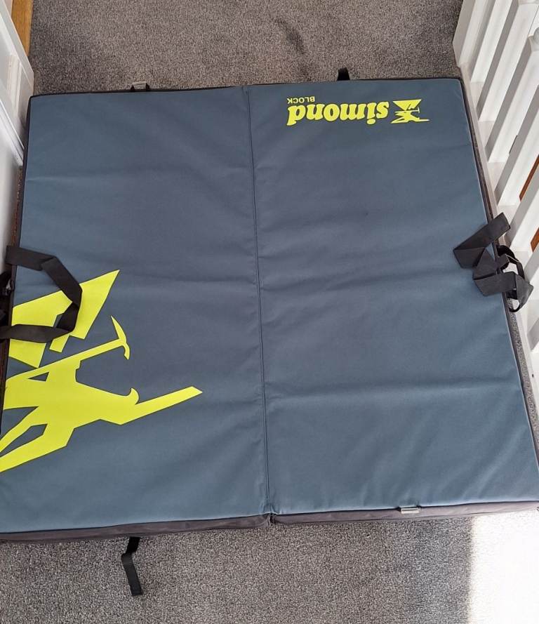 NEW CLIMBING CRASHPAD - BLOCK V2 1 mx1 m Green