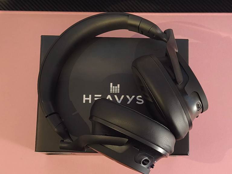 Heavys H1H Premium Bluetooth & Wired Headphones ANC – Like New – Boxed