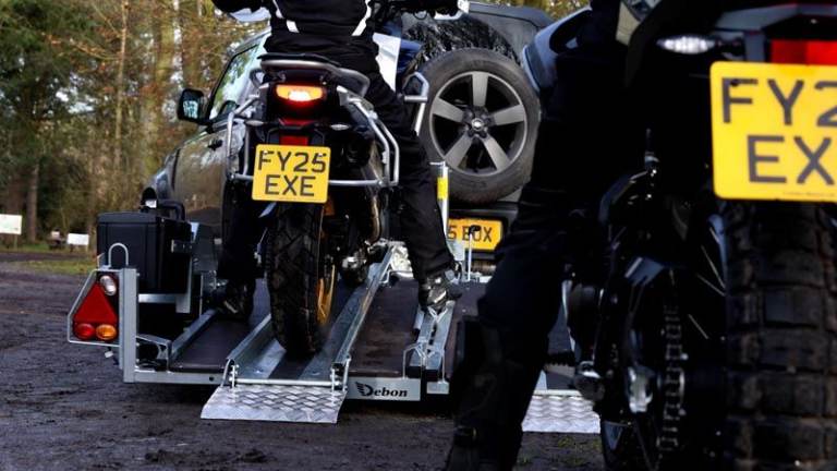 Debon Moto2 Motorbike Trailer