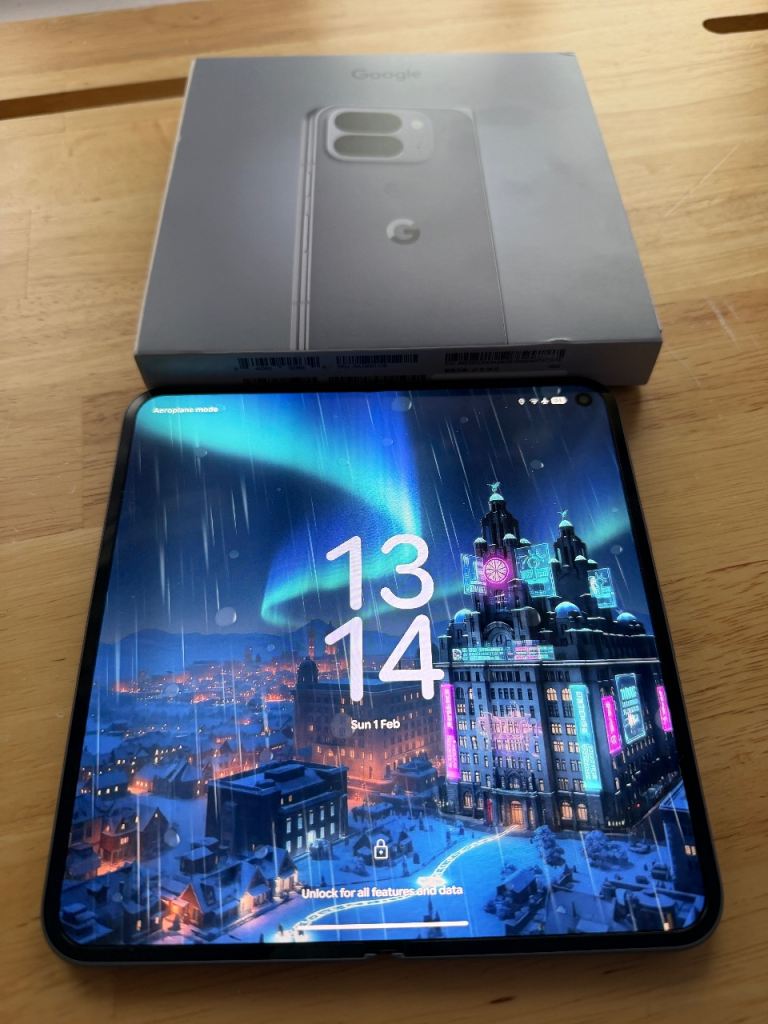 Google Pixel 10 Pro Fold, 256gb Moonstone