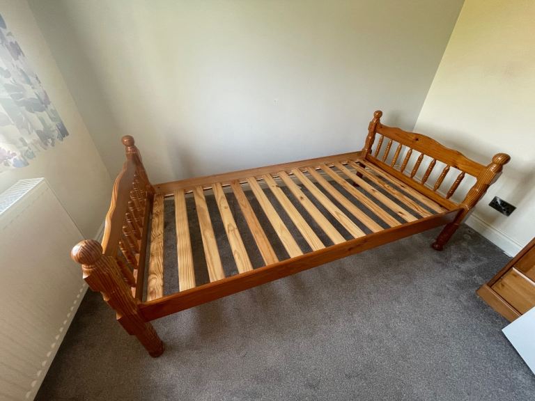 Single Pine Bed Frame