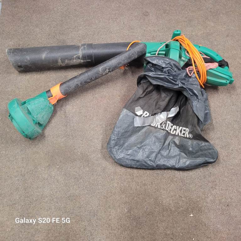 image for Black & decker blower and vac