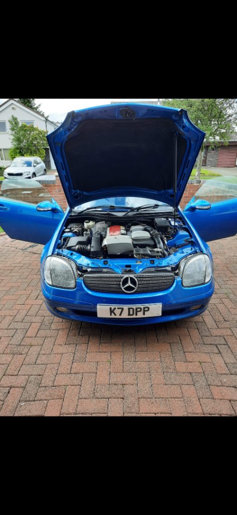 Mercedes-Benz, SLK, Convertible, 2001, Semi-Auto, 1998 (cc), 2 doors