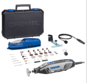 Dremel 4250 Multi-Tool Kit with 3 Attachments, 45 Accessories & EZ Wrap Case